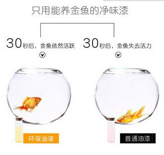 能养鱼的UV环保漆